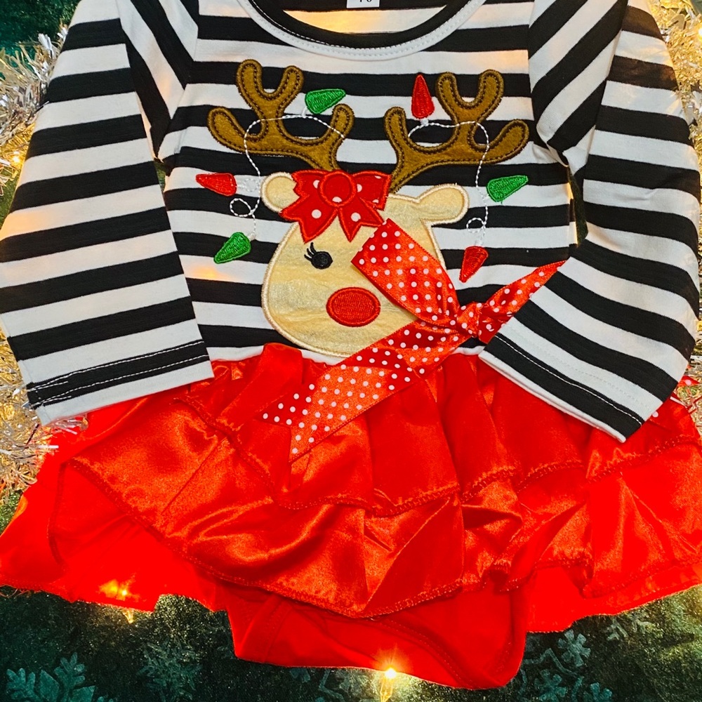 Vestido Navideño niña bebé ( Baby Dress) - Picture 2 of 5